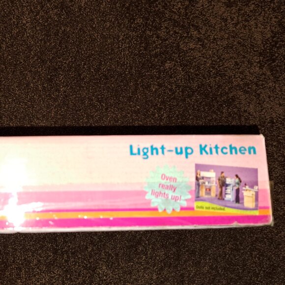 NIB VINTAGE 1999 Barbie Living in Style Light Up Kitchen Playset Mattel - Picture 4 of 12